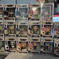 Jujutsu Kaisen Funko Pops And Manga 