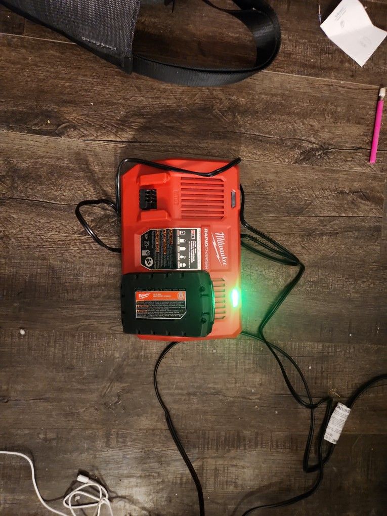 Milwaukee Battery And Charger