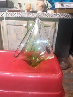 
Vintage Sweden ART GLASS bowl by HYLLINGE

