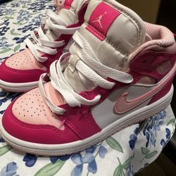 Pink  Air Jordan 1’s
