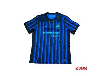 Nike Authentic Inter Milan 25/26 Match Home Soccer Jersey Men Large PRE-OWNED