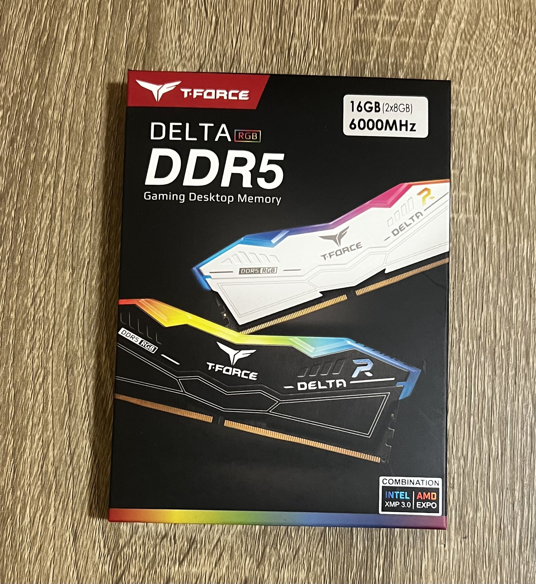 T Force RGB DDR 5 RAM 16gb 6000 mhz
