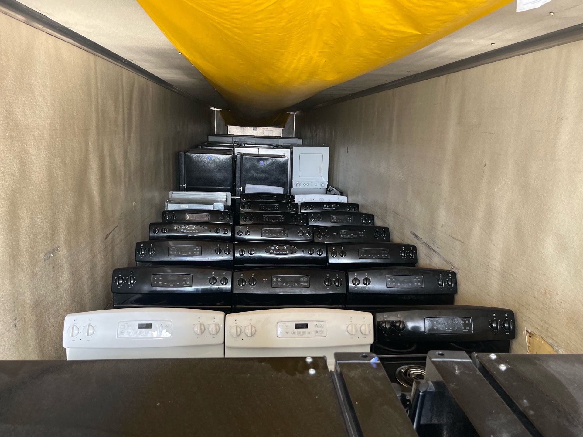 Wholesale truckload of appliances