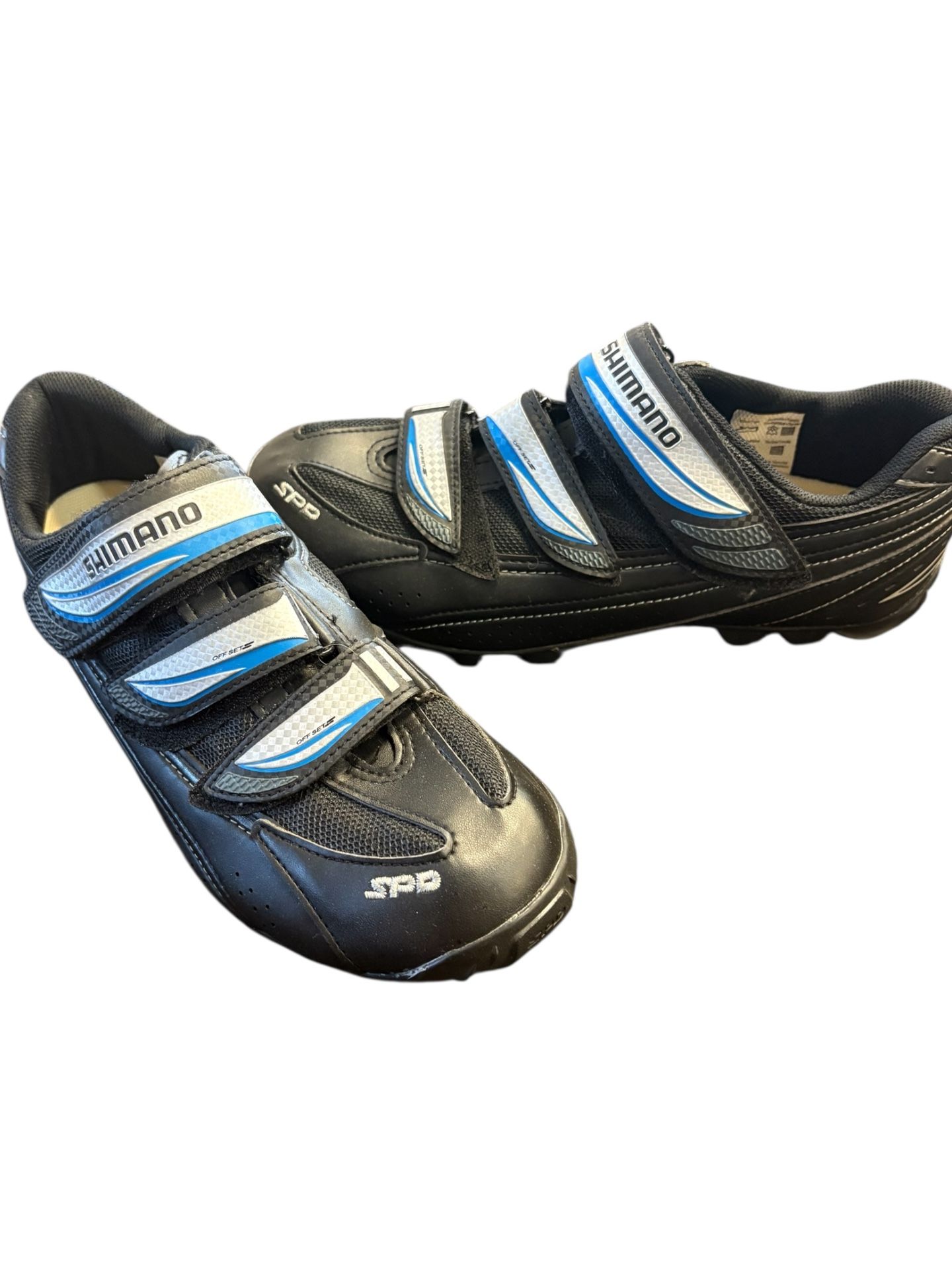 Shimano SPD Cycling Shoes – Size 10.5 – Clipless w/ Cleats Included!