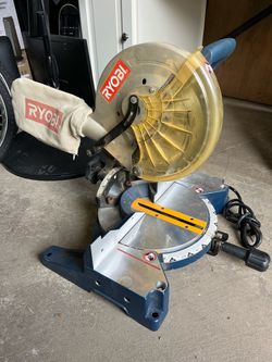 Ryobi Miter Saw with Dust Bag