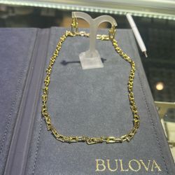 925 Gold Plated Necklace an earring