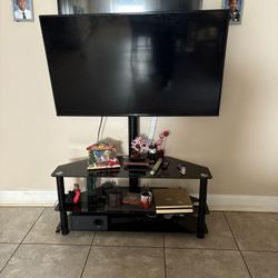 TV stand and TV