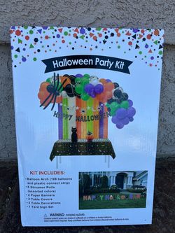 Halloween party supplies