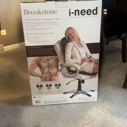 Brookstone Shiatsu Massage Chair Topper