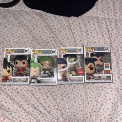 One Piece funko pops