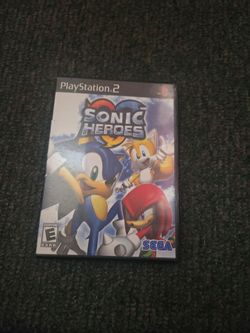 Sonic Heroes PlayStation 2 Game