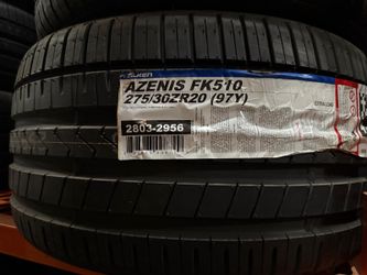 275 30 20 All 4 Tires