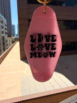 Motel Keychain