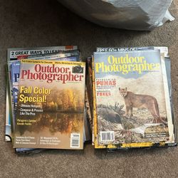 Outdoor Photography Magazines Large Lot