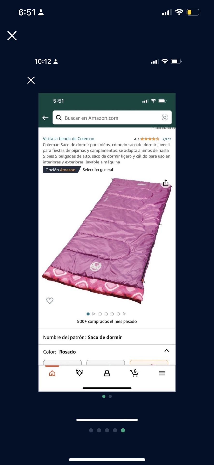 Coleman Sleeping Bag Kids