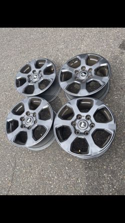 4 —- 17x7 6x139.7 6x5.5 Stock Ford Bronco Ranger Yukon Tahoe Tundra Rims Wheels!!!