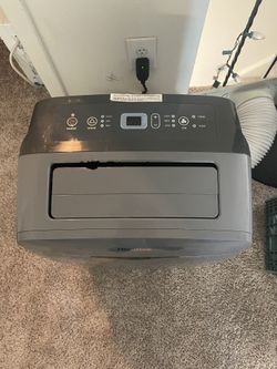 Hisense (115-Volt) Gray Portable Air Conditioner with Remote Cools 300-sq ft