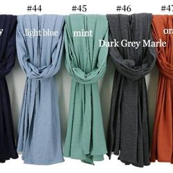 Premium Jersey Hijabs / Shawls