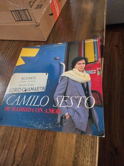 Camilo Sesto De Madrid Con Amor Japan LD Laserdisc SM058-0039 very rare