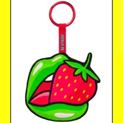 Beatbox Strawberry Plushie Key Chain