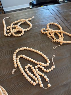 3 Christmas tree garland beads (from Honby Lobby)