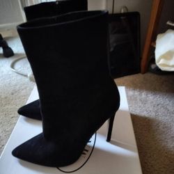 Size 7.5 Dressy Boots With Heel Best Offer 