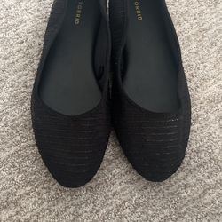 Torrid Black Flats Shimmer 10.5 W