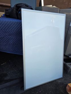Large Whiteboard with Aluminum Frame