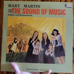 Mary Martin - Songs From The Sound of Music - Disneyland Records - Vinyl LP 