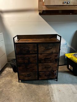 Rustic Brown Dresser