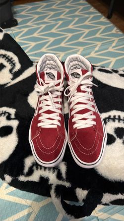 Vans Sk8-Hi High-Top Sneakers Red