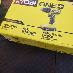 18 V 1/2" DRILL /Driver Kit RYOBI