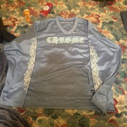 Chrome hearts blue jersey