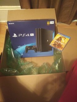 Ps4 pro and game