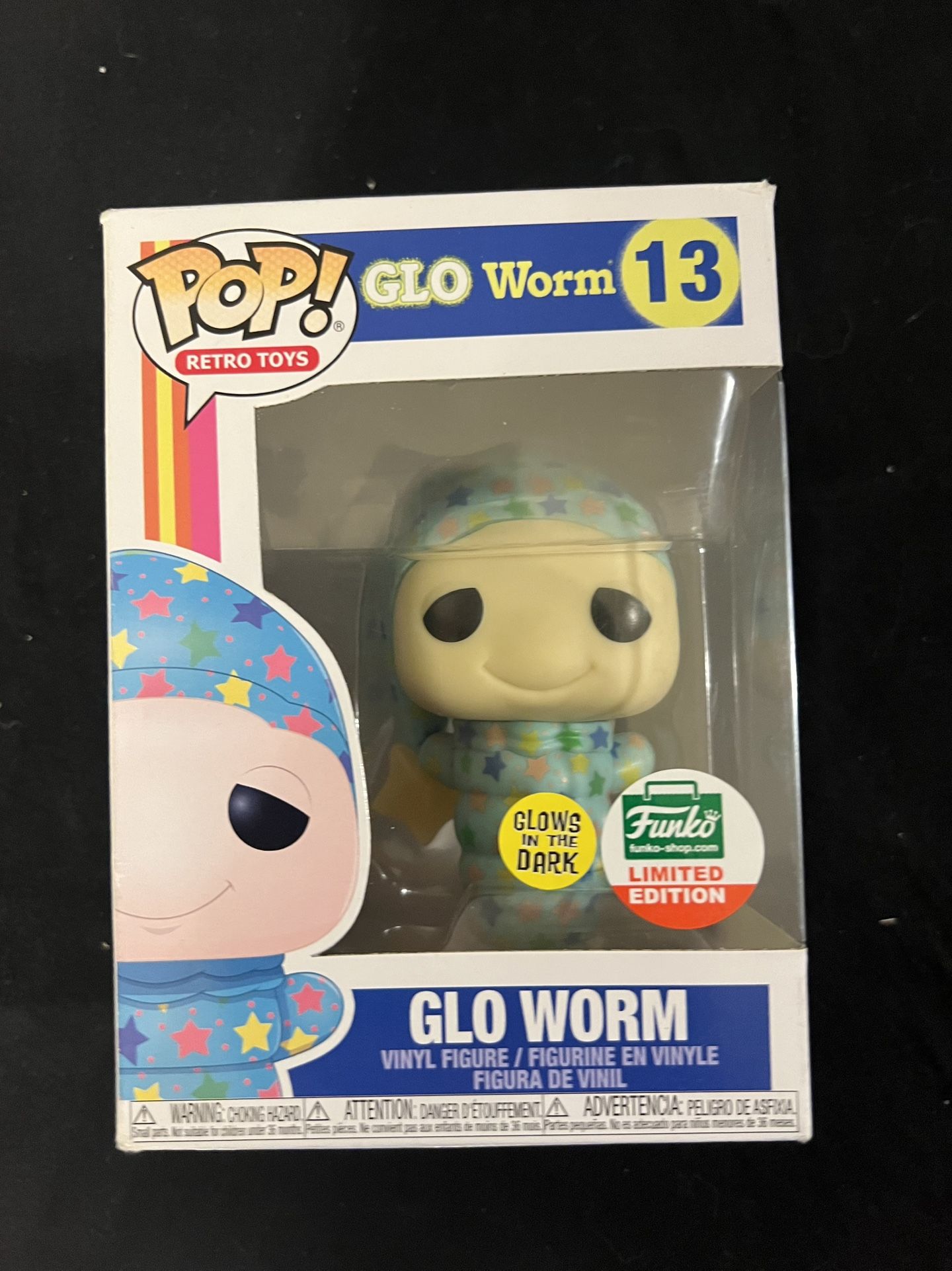 Funko Pop! Vinyl: Hasbro - Glo Worm (Glows in the Dark) - Funko (Exclusive) #13