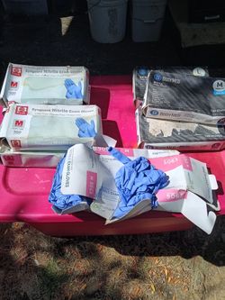 Rubber exam / cleaning gloves