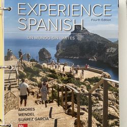 Spanish Book / Fourth Edition/mcgraw Hill/school /college/books/