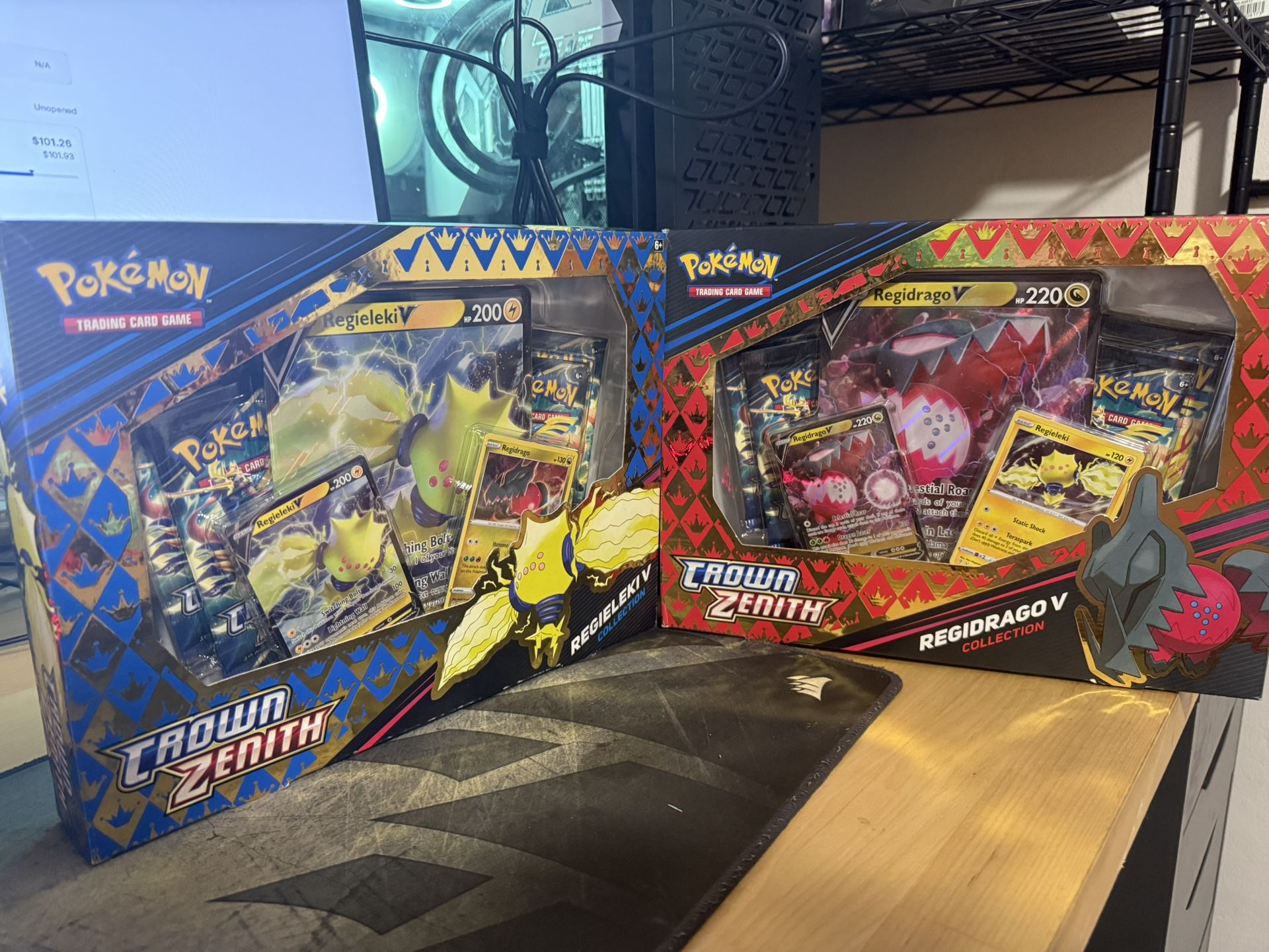 Pokemon Regieleki And Regidrago Ex Premium Collection