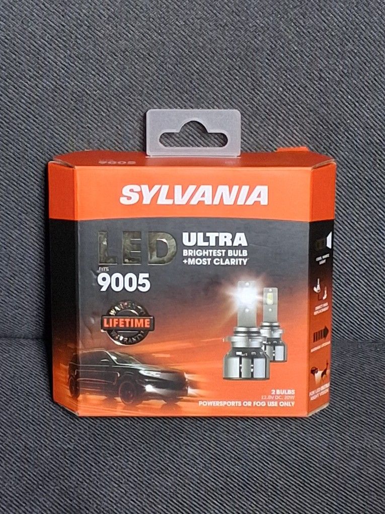 SYLVANIA ULTRA BRIGHT 9005 BULBS
