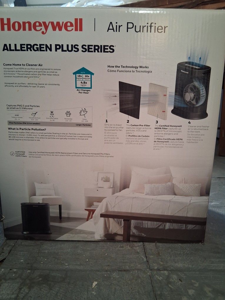 Honeywell  Hepa Air Purifier.