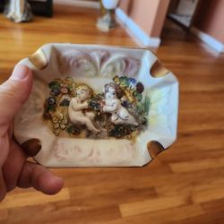 Antique Copodimonti Ashtrays