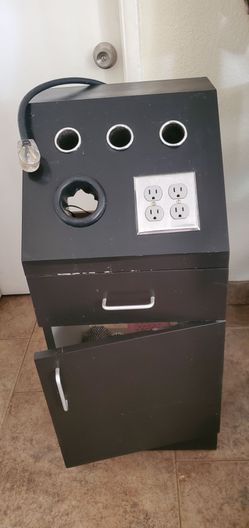 Cabinet for hair salon