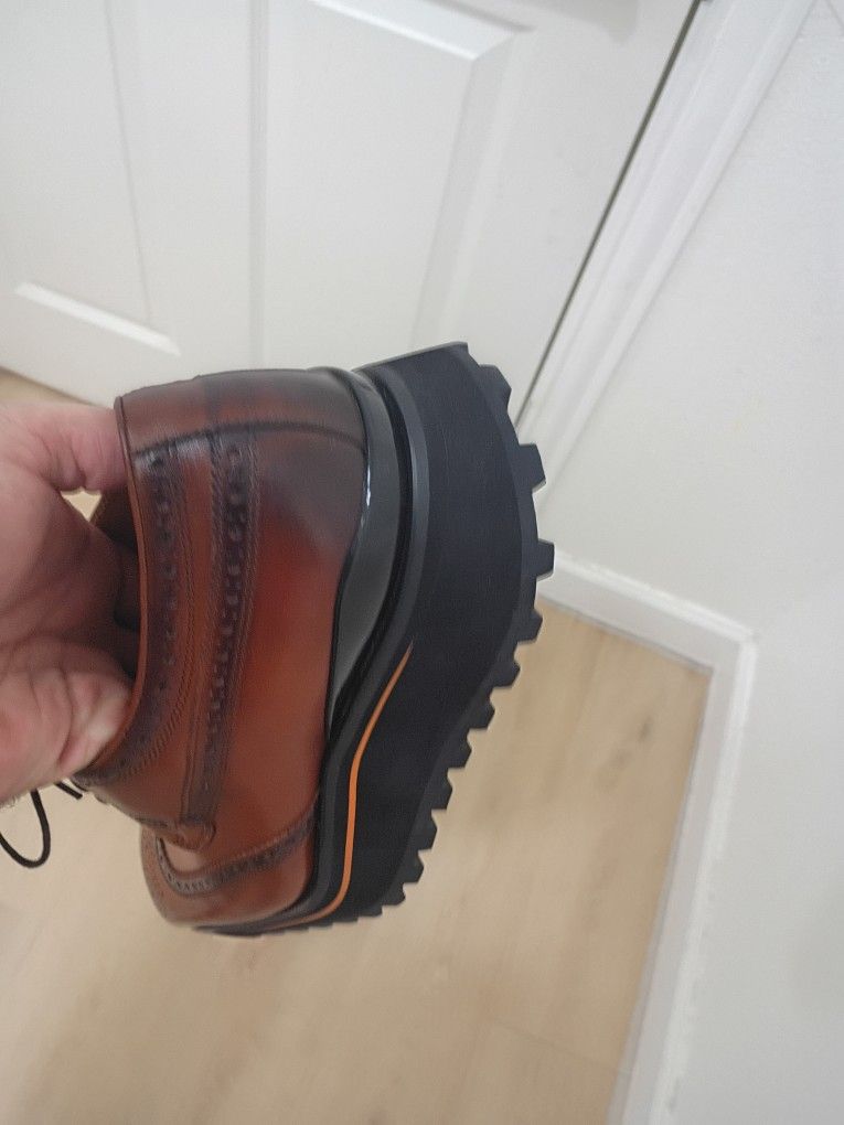 Divinich Thick Brown Shoes