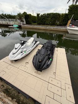 2024 Yamaha WaveRunner Pair — FX Limited SVHO 40th Anniversary (Black) + FX Cruiser SVHO (White) — Under 10 Hours Each — Includes Wave Armor Floating 
