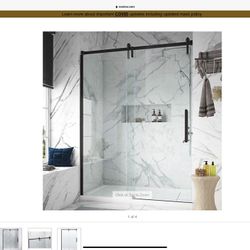 Ove Sheffield Barn Style Shower Door 60x78