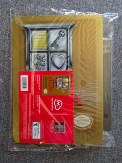 Exclusive New Legend of Zelda Desktop Metal Display (NES Box Art Cover) Sealed Collectible