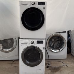 LG Washer And Electric  Dryer Laundry Set