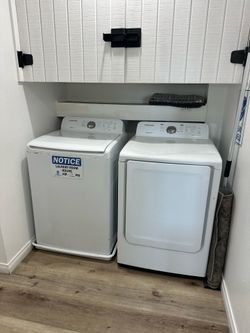 Samsung washer and dryer set - $500