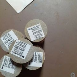 (21) 3M SCOTCH BRITE 3A VFN Unitized Wheels 2"x1/2"x 1/4" GENERAL PURPOSE