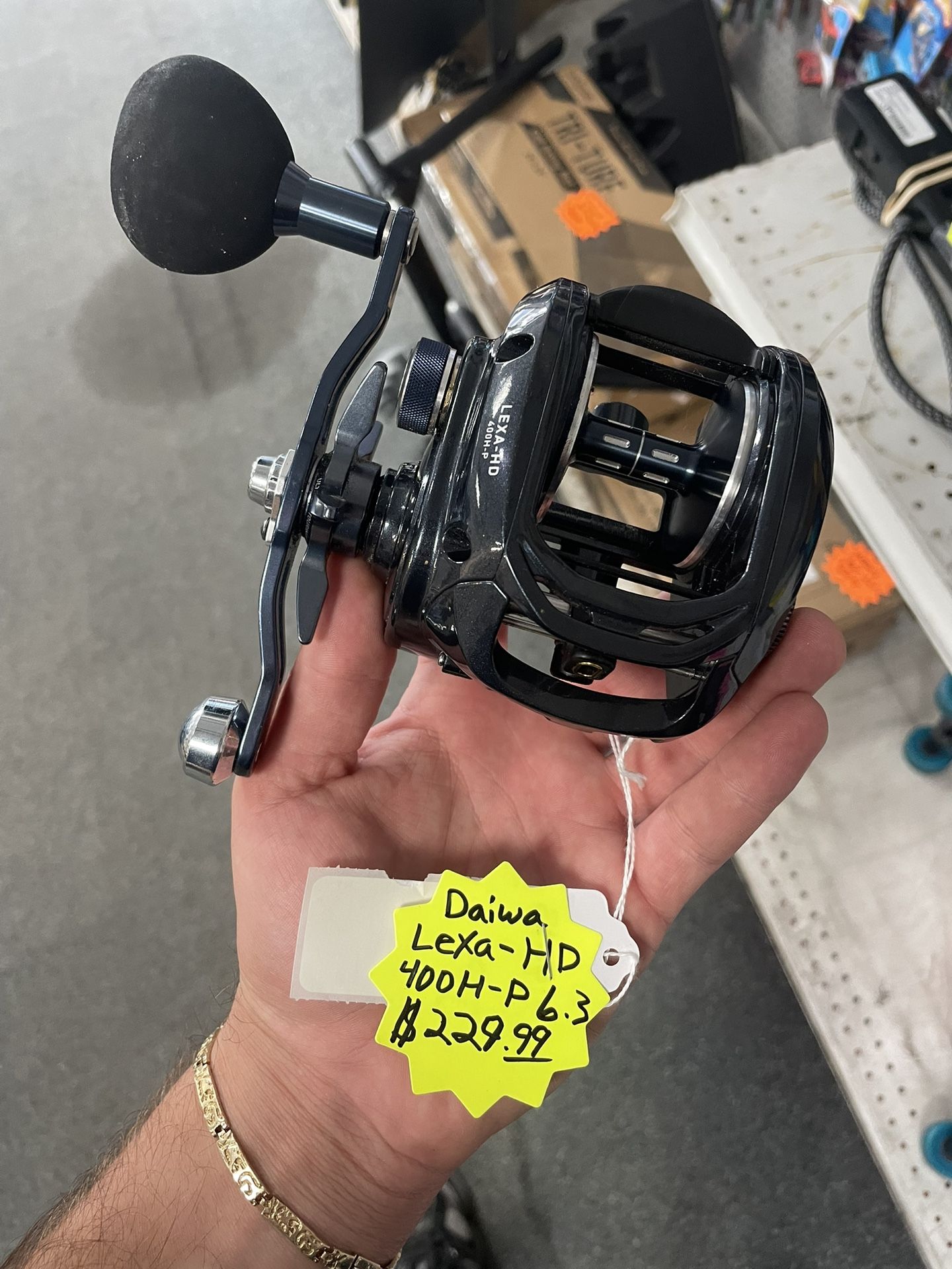 Daiwa Lexa-HD 400H-P Fishing Reel